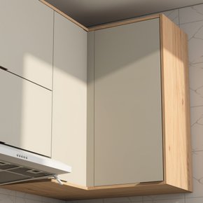 Módulo Aéreo Canto Reto Cozinha 1 Porta 1 Prateleira 70cm